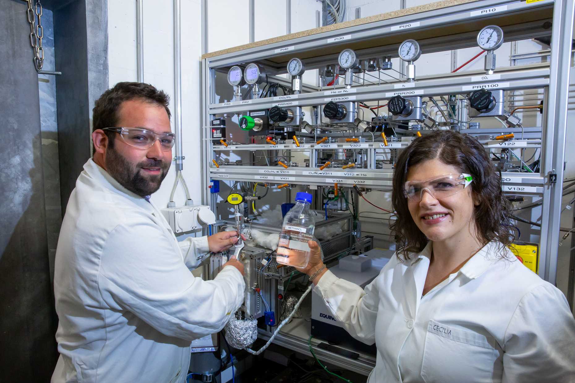 Mitglieder des Sustainable Methanol Teams (Foto: Royal Society of Chemistry)