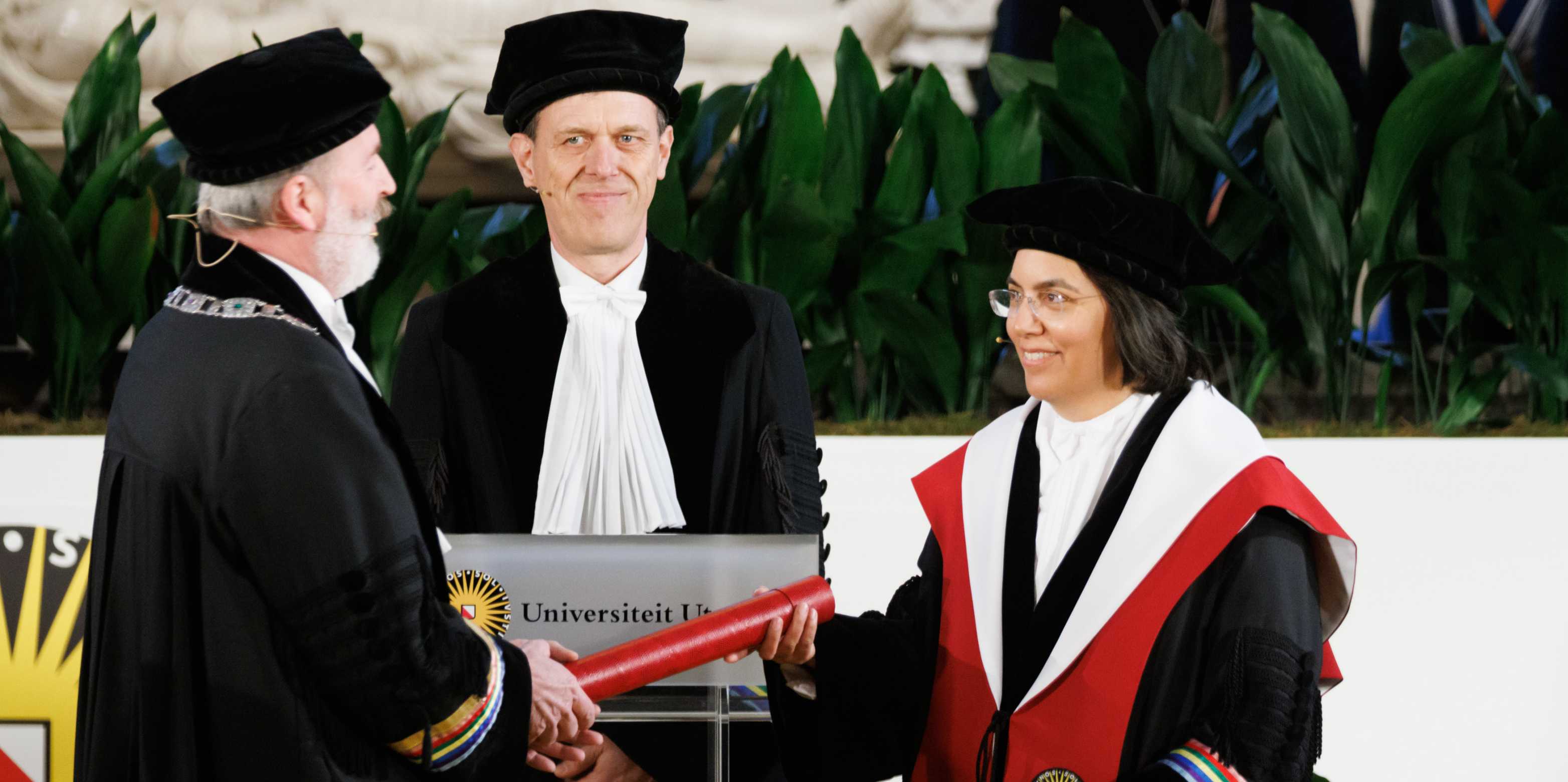 The Utrecht University in the Netherlands has awarded Sonia Seneviratne an honorary doctorate in natural sciences.