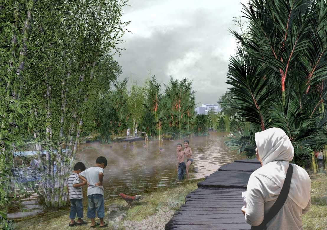 Vergr?sserte Ansicht: Entwurf eines Flussparks