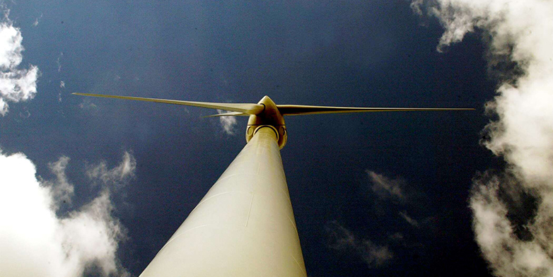 Vergr?sserte Ansicht: Wind turbine