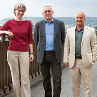 BAFU-Chef Bruno Oberle, Umweltingenieurin Stefanie Hellweg und Ökonom Lucas Bretschger