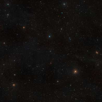 Himmelsausschnitt (Quelle: ESO/Digitized Sky Survey 2)