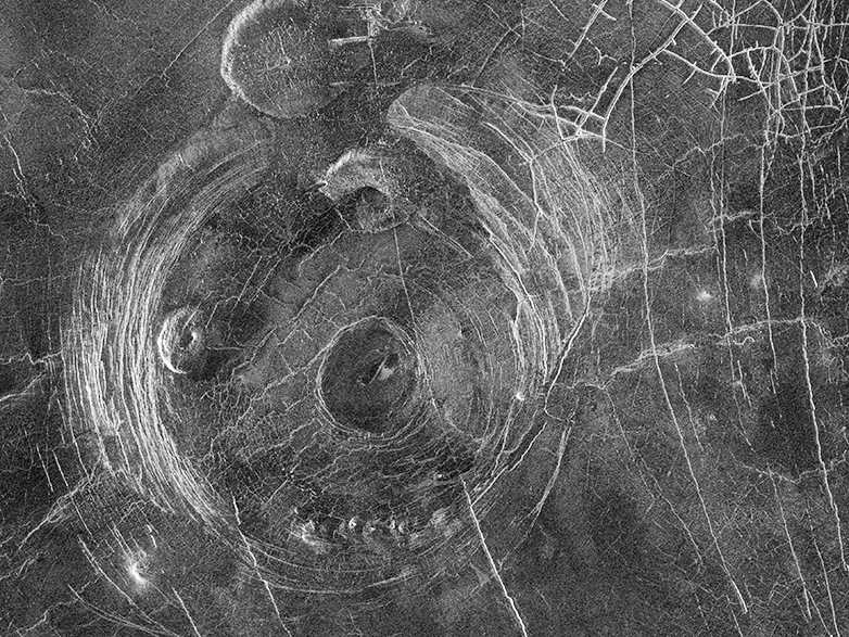 Vergr?sserte Ansicht: Fotla Corona auf Venus