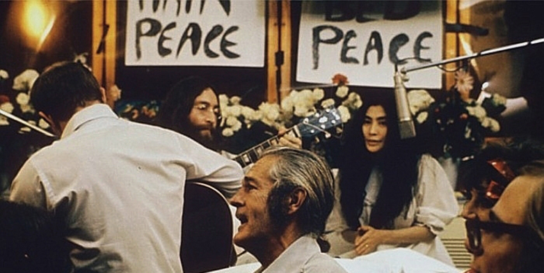 Vergr?sserte Ansicht: "Give peace a chance"