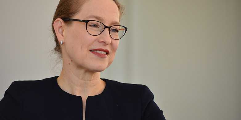 Vergr?sserte Ansicht: Katharina Poiger Ruloff wird ab 1. Oktober 2016 die neue Generalsekretärin der ETH Zürich. (Bild: ETH Zürich / Peter Rüegg)