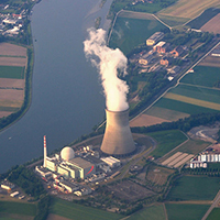 Das Kernkraftwerk Leibstadt. (Bild: Wikimedia / Hansueli Krapf)
