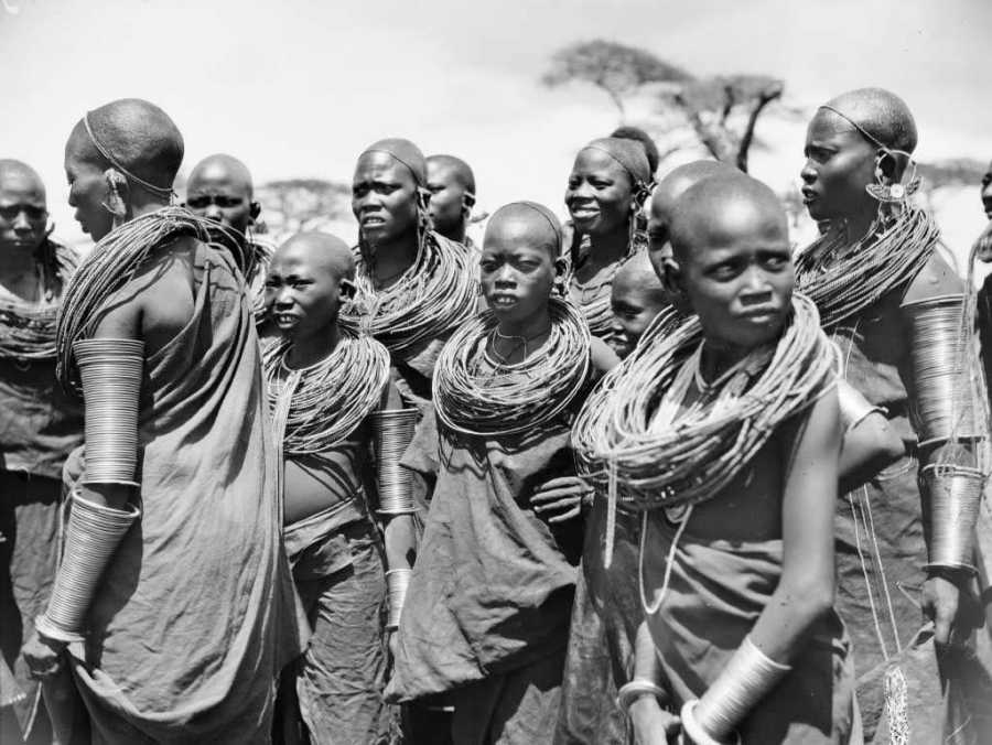 Vergr?sserte Ansicht: Massai in Kenia