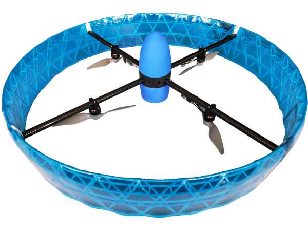 Vergr?sserte Ansicht: Drohne mit runden Flgeln