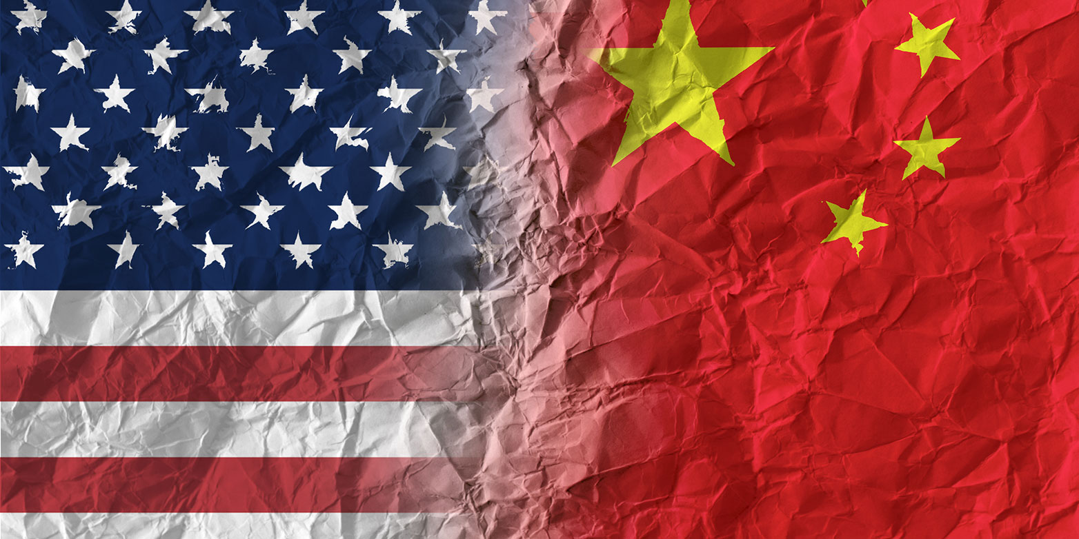 Vergr?sserte Ansicht: Wird China die militärisch und geopolitisch führende Macht USA demnächst einholen? (Bild: Shutterstock)