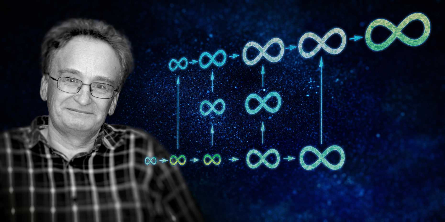 Vergr?sserte Ansicht: Der israelische Mathematiker Saharon Shelah ist einer der besten Kenner der Unendlichkeit und wie man sie mathematisch verstehen und unterscheiden kann. (Bild: Wikipedia / ETH Zürich)
