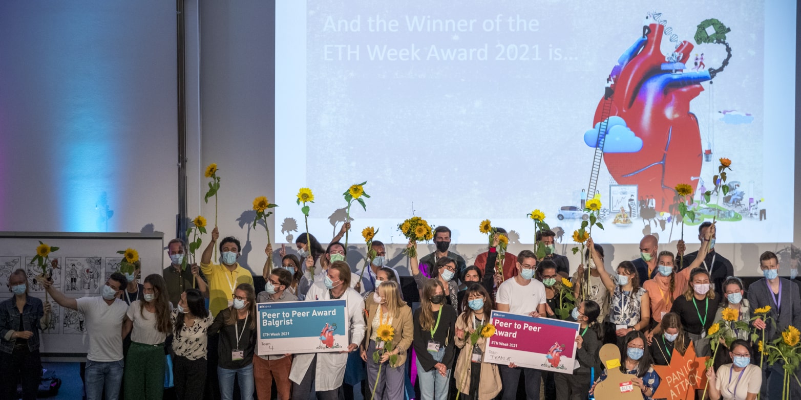 Das Finale der ETH-Woche 2021. (Bild: Alessandro Della Bella / ETH Zürich)