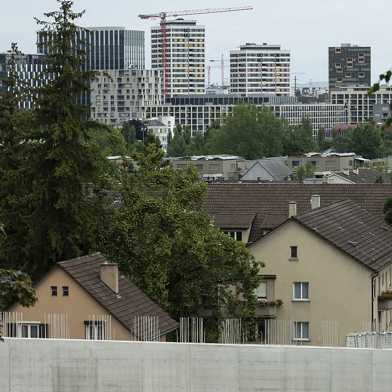 Bauarbeiten in Zürich-Nord