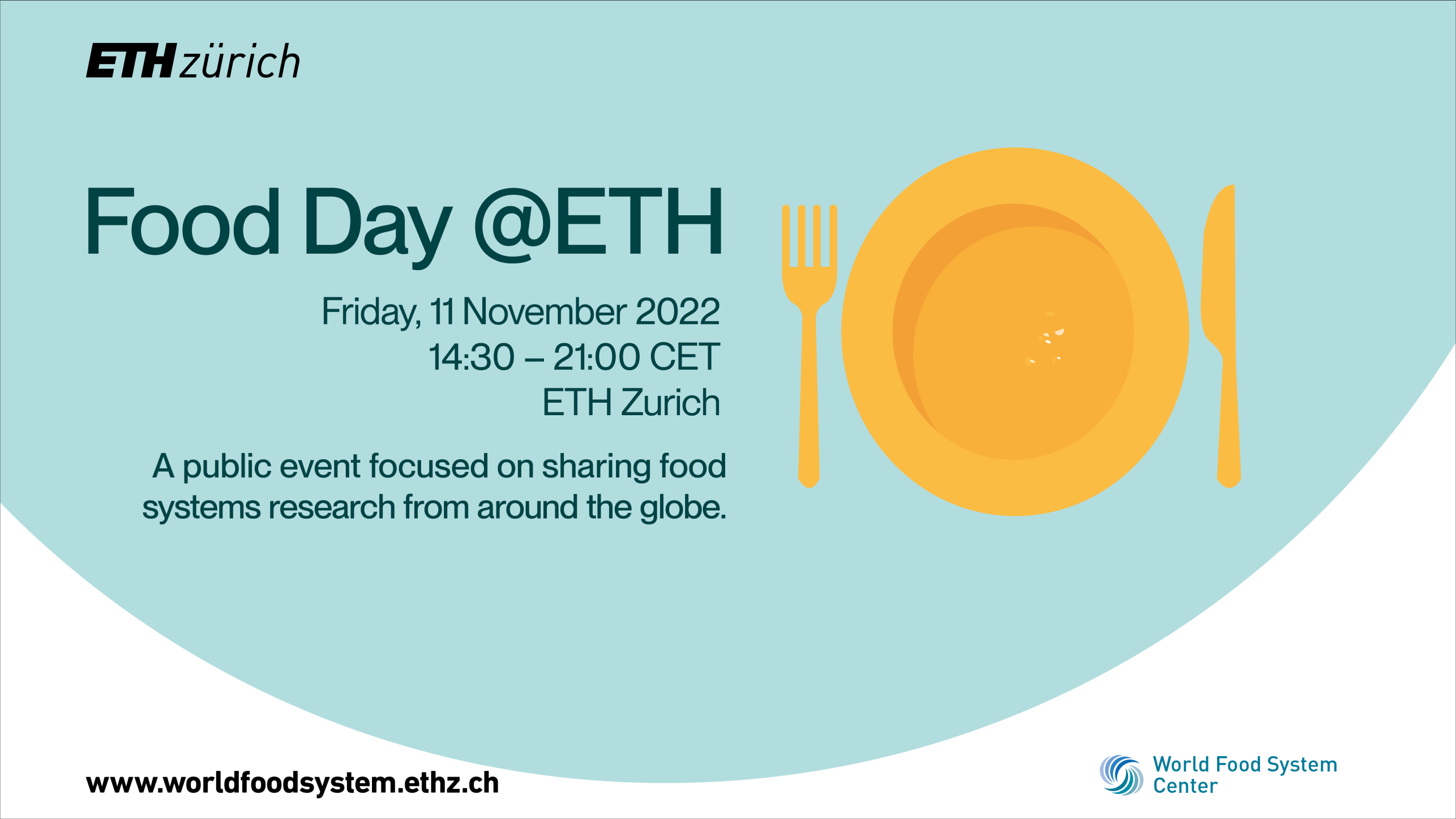 Plakat zum Food Day@ETH