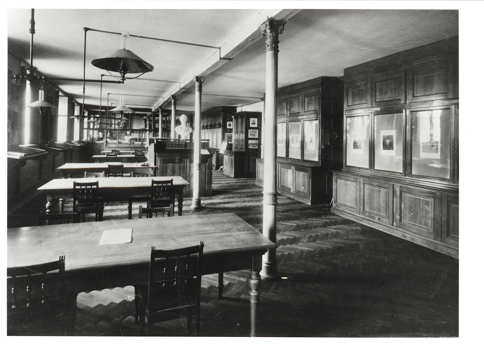 Arbeitsplätze Graphische Sammlung 1890-1922  