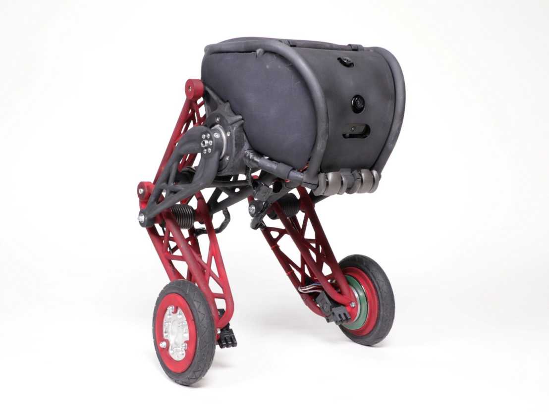 Vergr?sserte Ansicht: Ascento-Roboter mit zwei Beinen/Rädern