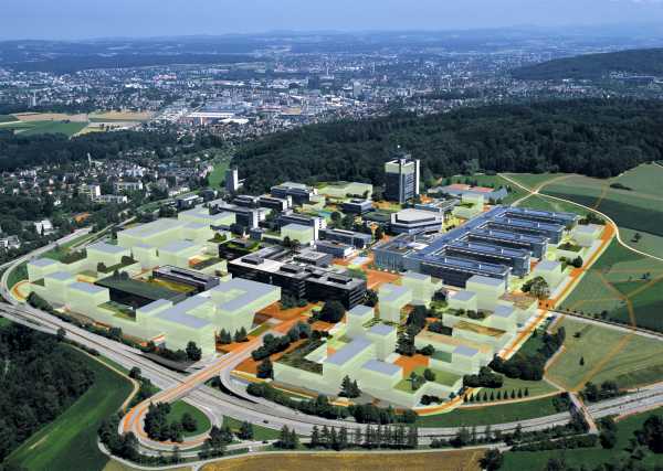 2005: The Science City master plan lays the foundation for the further development of the H?nggerberg site into a campus with a city neighbourhood feel. (Photograph: ETH Zrich / KCAP International)