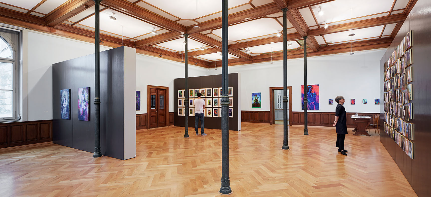Exhibition space of ETH Zurich’s Collection of Prints and Drawings 2014 © ETH library / Frank Blaser