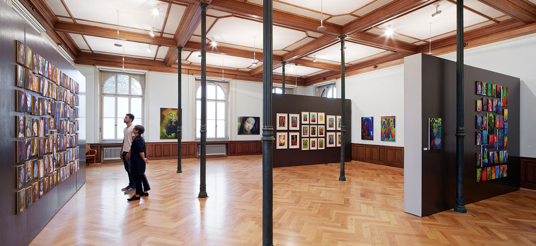 Exhibition space of ETH Zurich’s Collection of Prints and Drawings 2014 © ETH library / Frank Blaser