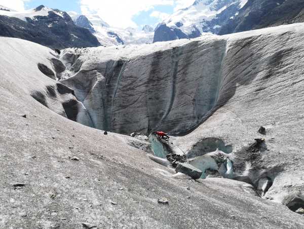 Enlarged view: Morteratsch Gletscher Gespr?ch 3