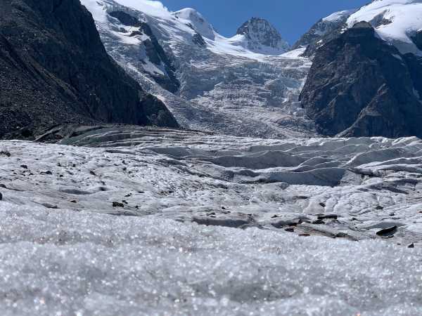 Enlarged view: Morteratsch Gletscher Gespr?ch 3