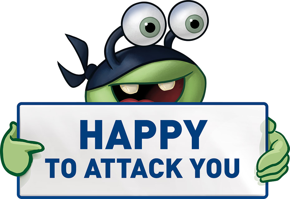 Happy to attack you