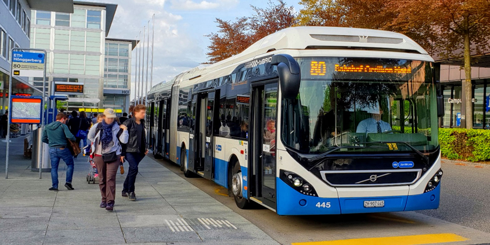 Vergr?sserte Ansicht: Ab Herbst wird die Kapazität der VBZ-Linie 80 in Stosszeiten je Fahrtrichtung um 100 bis 200 Personen pro Stunde erhöht. (Bild: ETH Zürich)